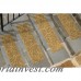 Bungalow Flooring Aqua Shield Gold Fall Day Stair Tread WDK1440